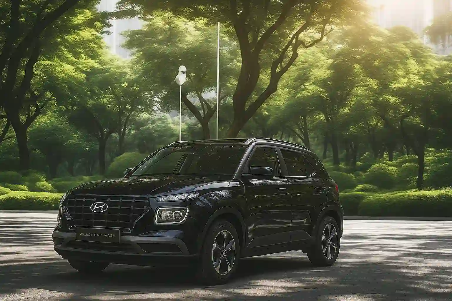 Sumartya car Rental - Car Rent in Jaipur Hundai Black venue