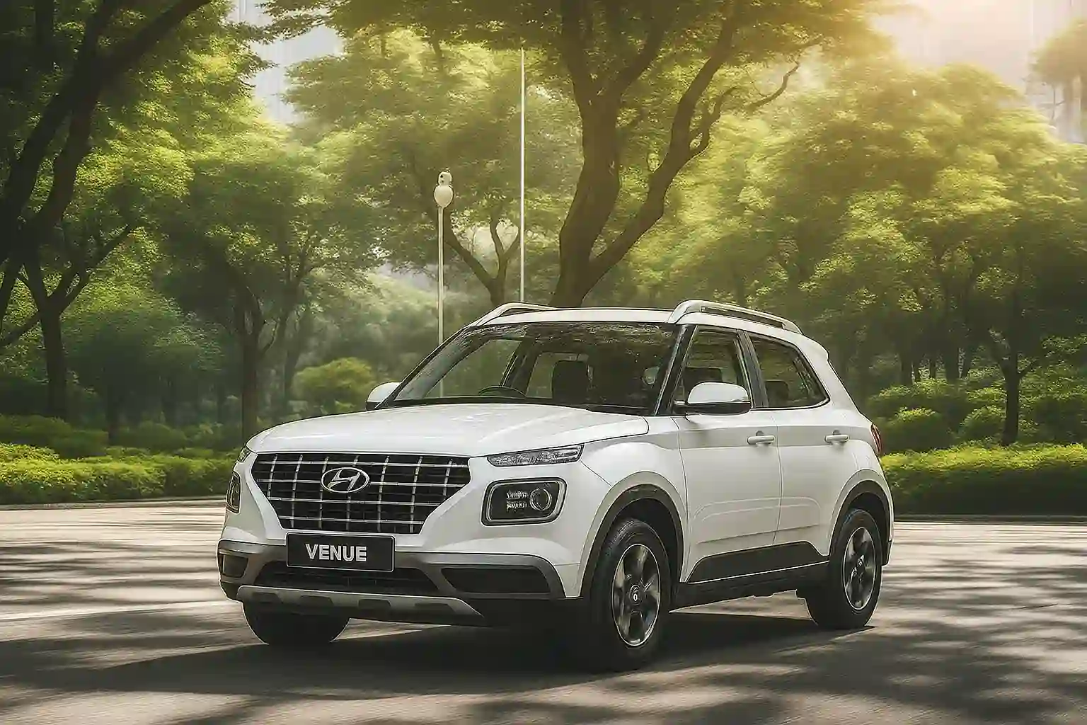 Sumartya car Rental - Car Rent in Jaipur Hundai White Venue